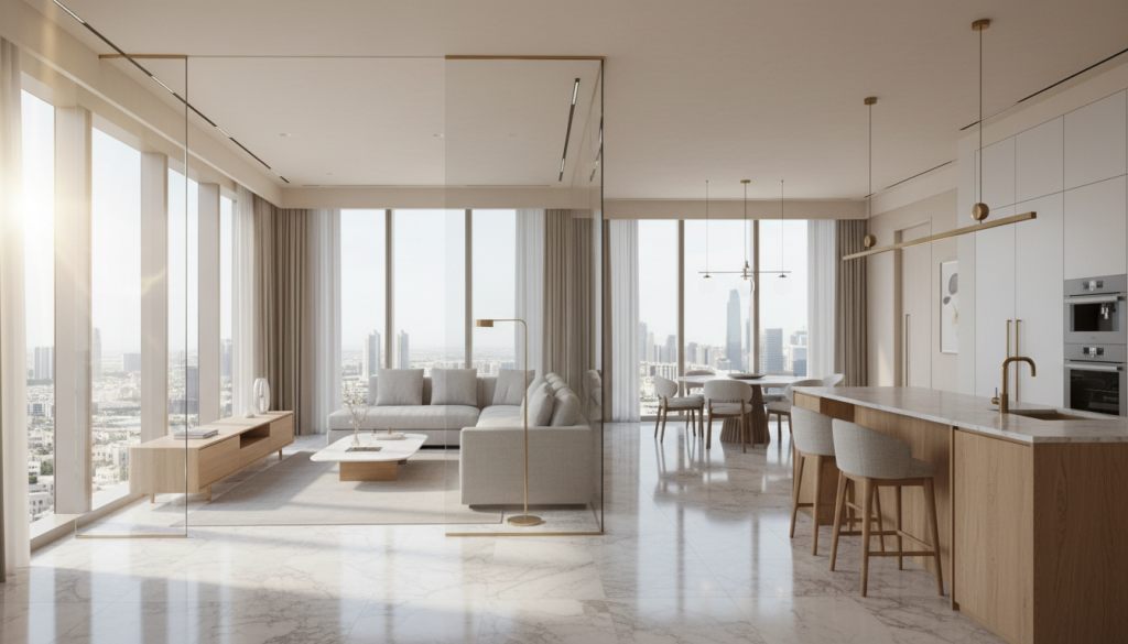Real-world contemporary interior design examples from Lahore apartments and villas.