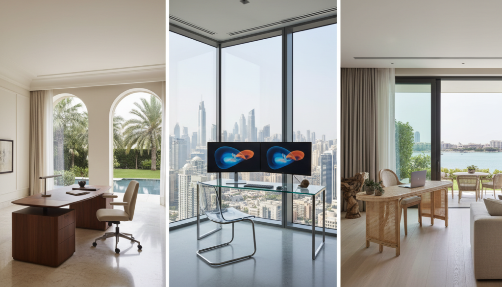 Different Lahore home types showing how villa, apartment and DHA layouts affect home office design