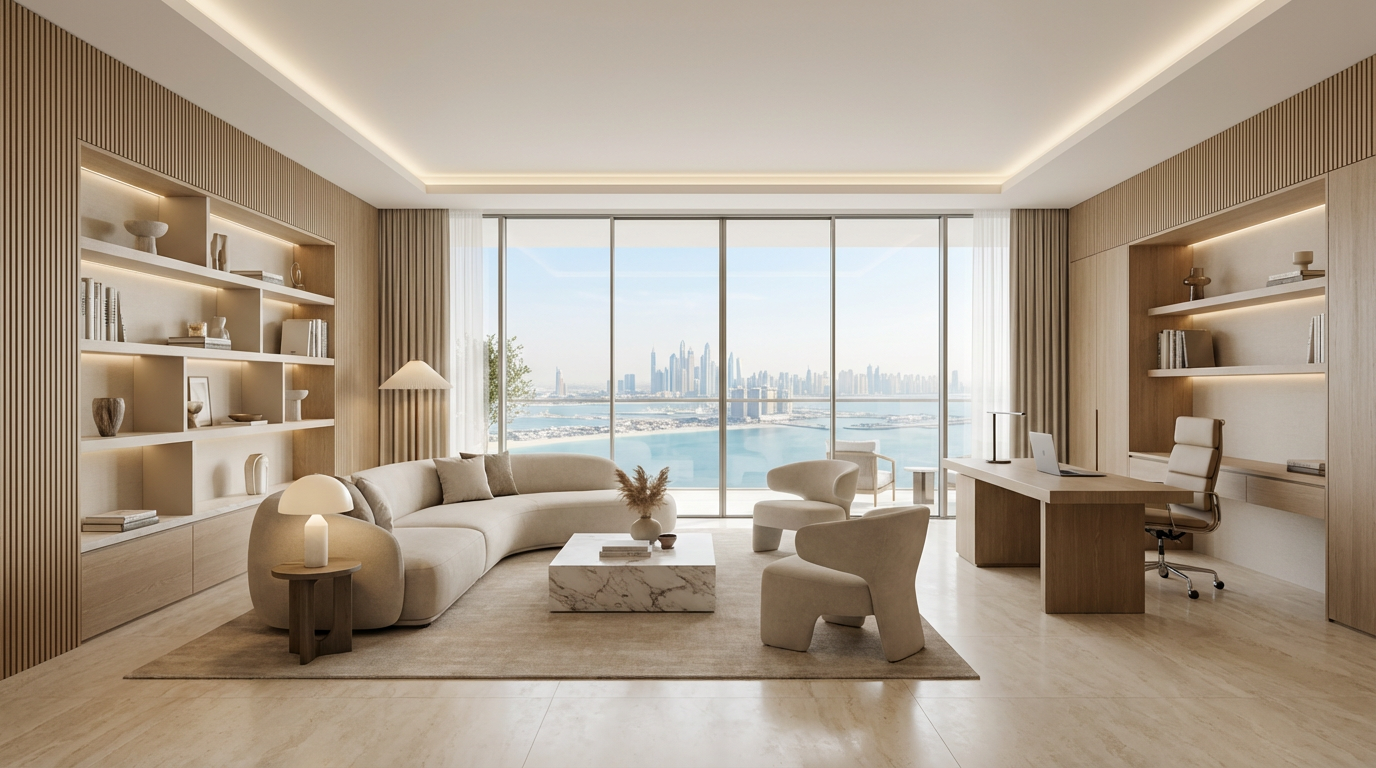 interior designer services Dubai, dubai interior design services featured luxury modern-space