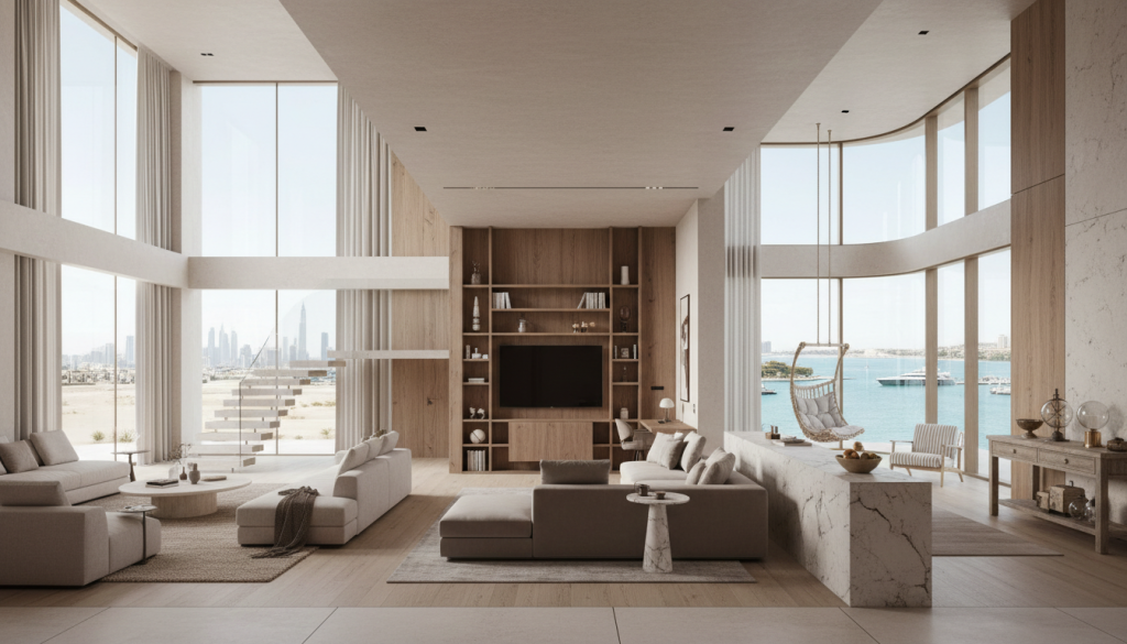 Modern Lahore homes including DHA houses, Gulberg apartments and Bahria Town villas furnished with a unified design