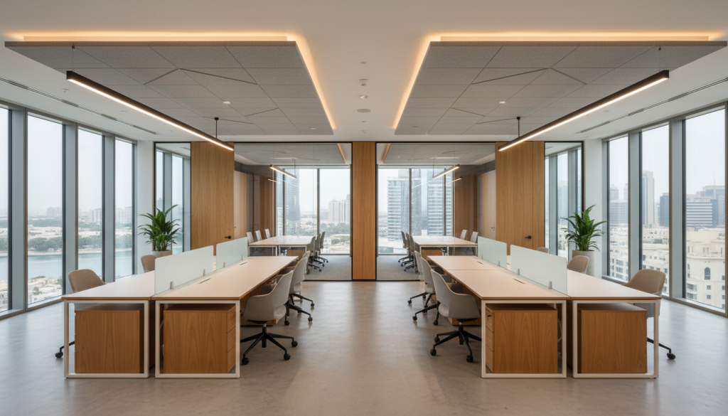 Modern Lahore office interior showing how furniture design supports brand identity